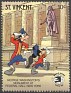 St. Vincent Grenadines - 1989 - Walt Disney - 10 ¢ - Multicolor - Walt Disney, Usa - Scott 1259 - Disney George Washington's Monument at Federal Hall New York - 0